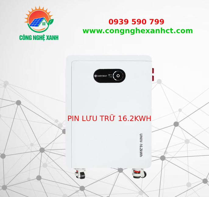 Pin Lithium Easyway UNIV-16.2kWh(S) 51.2V316Ah