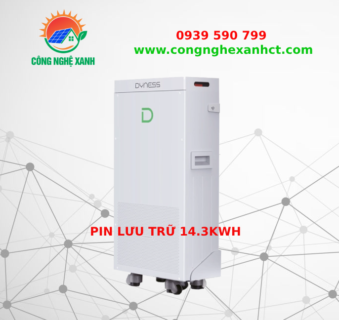 Pin lưu trữ Lithium 14.3kWh - Pin lưu trữ Dyness PowerBrick