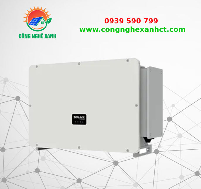 Biến Tần Inverter Hòa Lưới, Bám Tải 80KW-SolaX Power -X3 FORTH