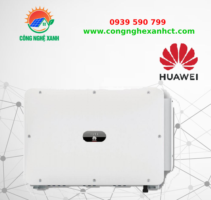 Inverter Huawei 100kW (SUN2000–100KTL–M1) | Biến tần Huawei 100kW