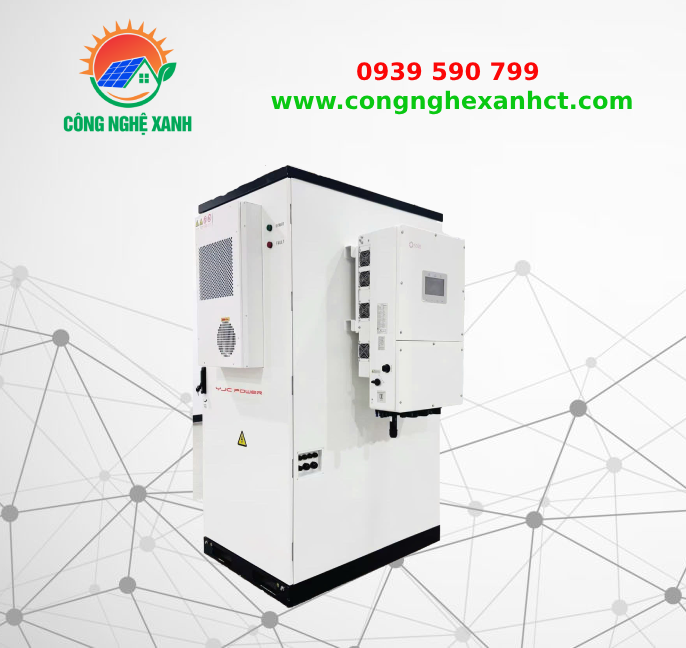 Hệ Thống Pin Lưu Trữ Áp Cao YJC POWER 129 KWH làm mát bằng Không Khí Dạng Tủ Cabinet