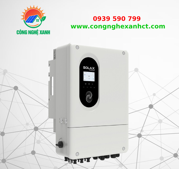 Biến tần năng lượng mặt trời Inverter Hybrid SOLAX 12kW 1 Pha X1-LITE-12.0