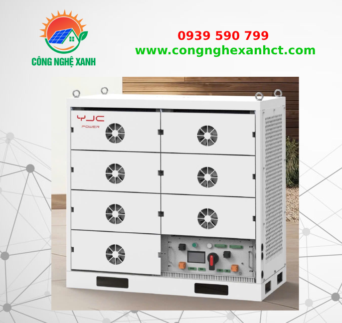 Pin Lưu Trữ YJC Power Áp Cao Battery HV 96.46 kWh 307.2 V - 314 Ah | Pin Lưu Trữ YJC 307.2 V - 314 Ah 96.4 kWh