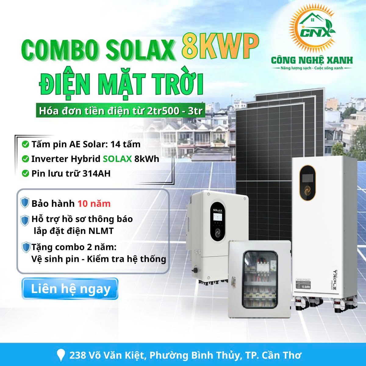 Combo hệ thống gia đình có tiền điện từ 2.5tr, bảo hành 10 năm
