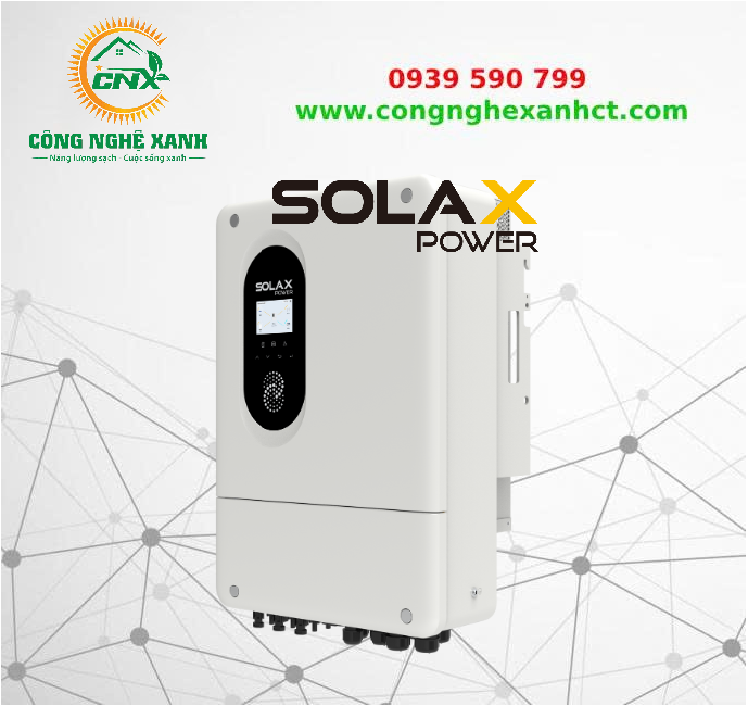 Biến Tần Inverter Hybrid SolaX 10KW 1 Phase – X1-LITE-10-LV
