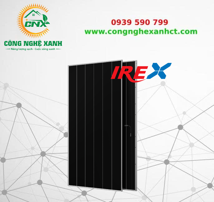 Tấm pin IREX thương hiệu Việt chất lượng cao